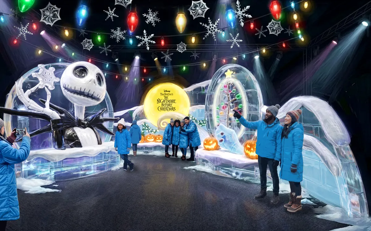ice! at Gaylord Hotels Debuting 'Nightmare Before Christmas,' 'Home Alone,' and 'Harry Potter' Themes - WDWNT